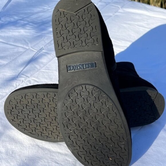 Birkenstock Sarnia Waxed Suede Boot, black, Size 40 EU (9-9.5US) - Picture 6 of 7